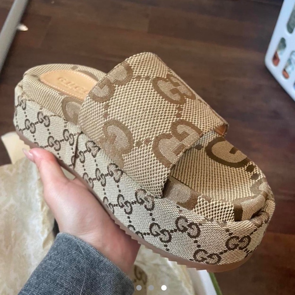 Gucci platform sandals
